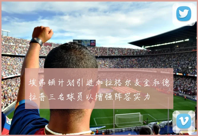 埃弗顿计划引进加拉格尔麦金和德拉普三名球员以增强阵容实力